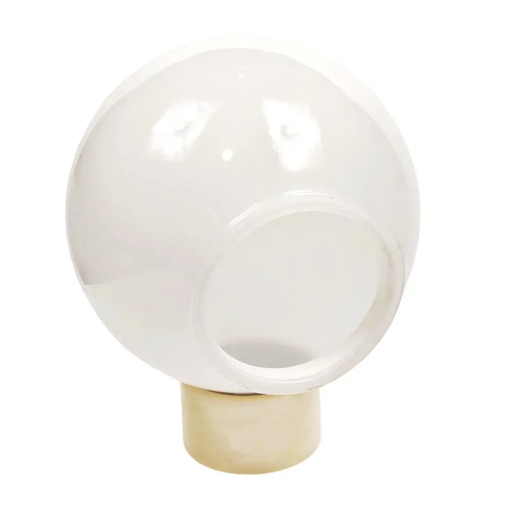 VTG Large White Milk Glass Round Globe 8